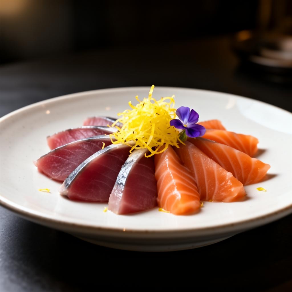 Sashimi misto bluefin e salmone