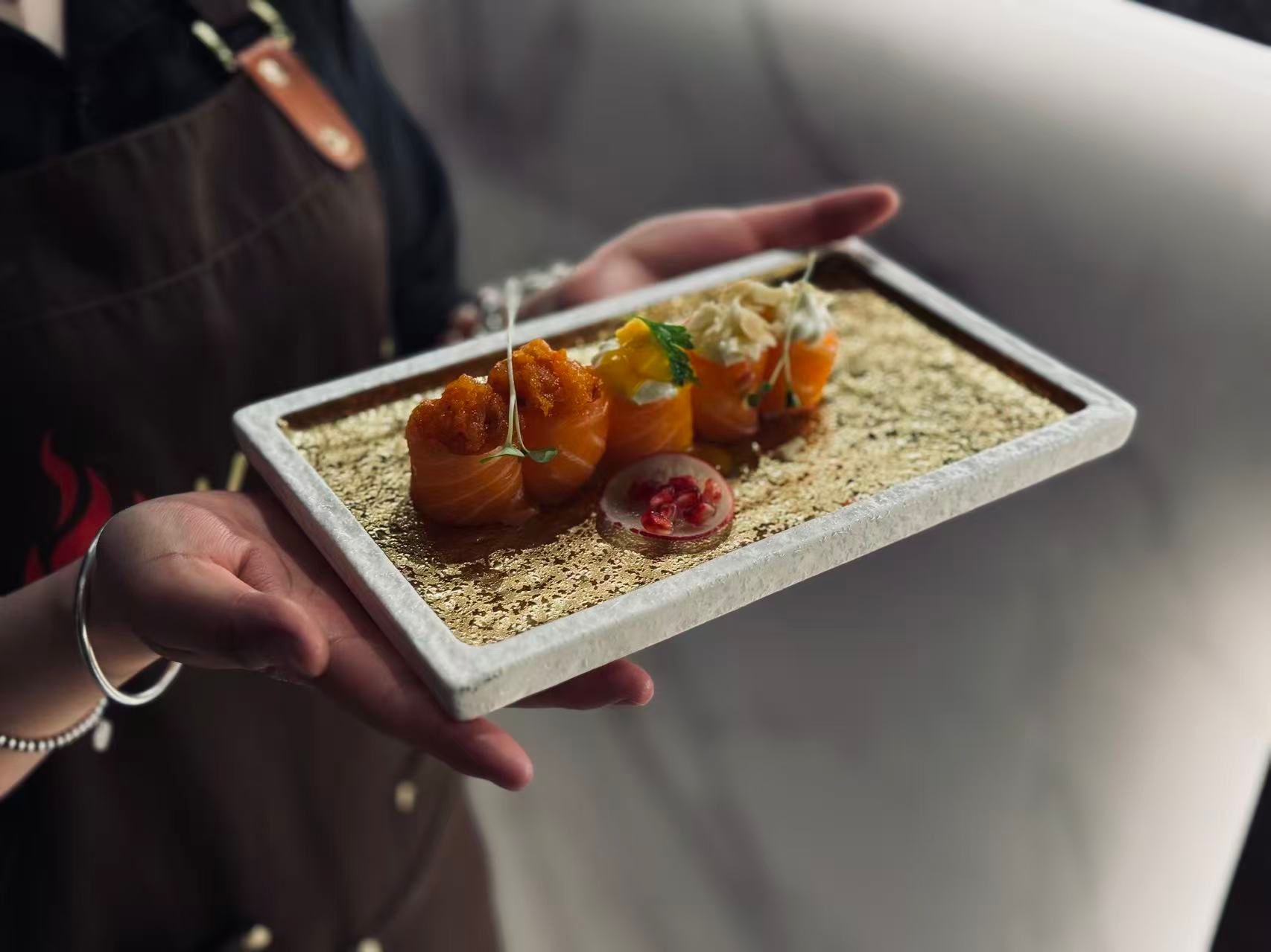 Golden Roll signature, foglia d'oro